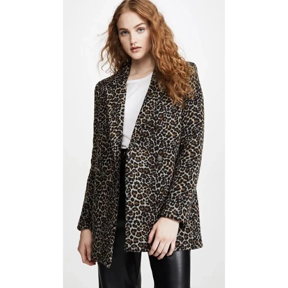 IRO wool blend Experience Shadow Coat FR40